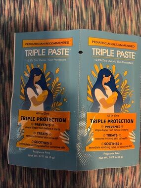 Pediatric Triple Protection Diaper Rash Paste - Blue